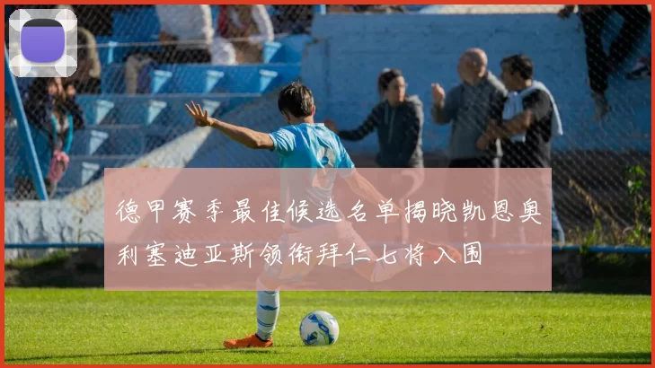 德甲赛季最佳候选名单揭晓凯恩奥利塞迪亚斯领衔拜仁七将入围